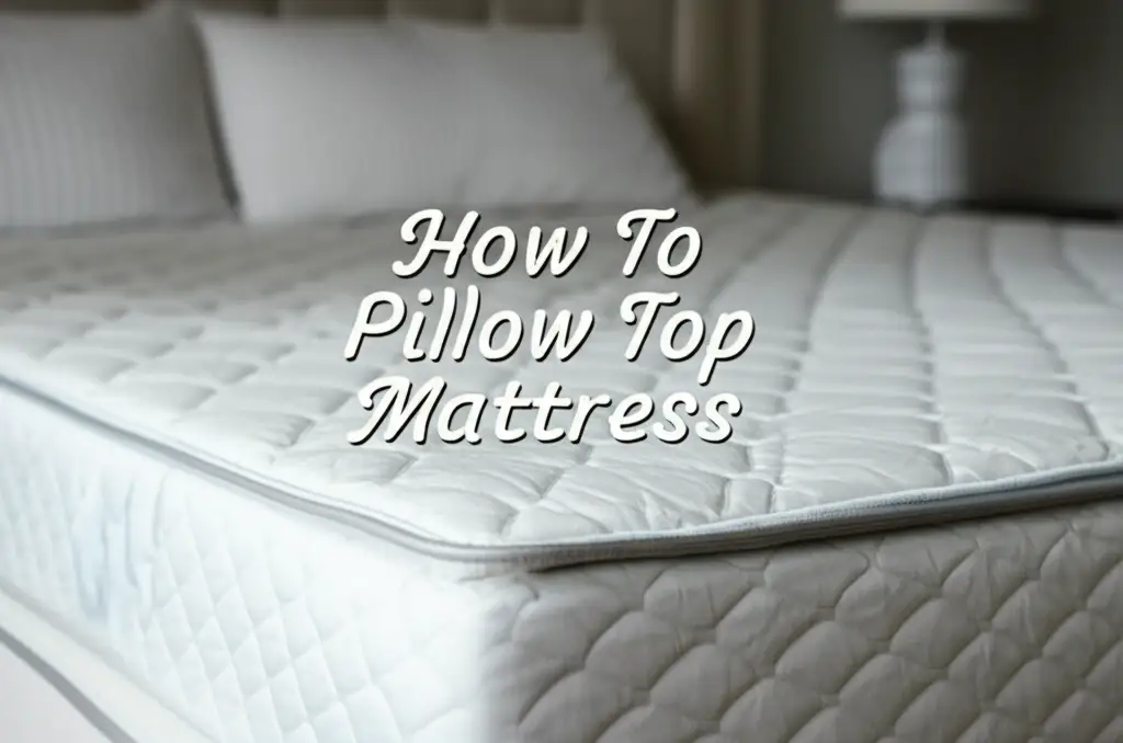 How To Clean Pillow Top Mattress
