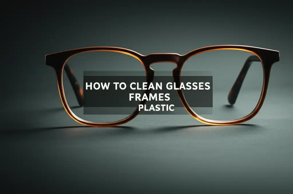 How To Clean Glasses Frames Plastic