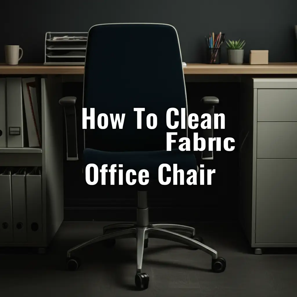 How To Clean Fabric Office Chair