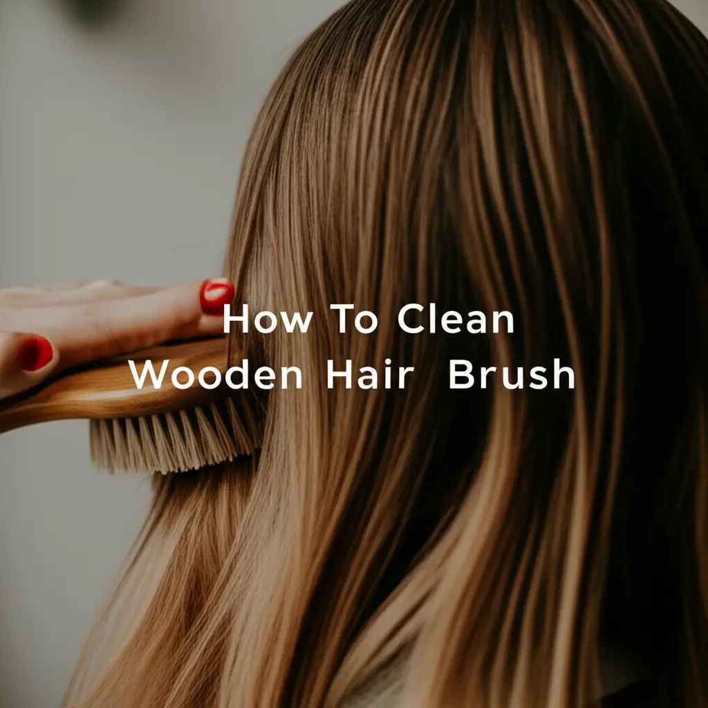 How To Clean Wooden Hair Brush