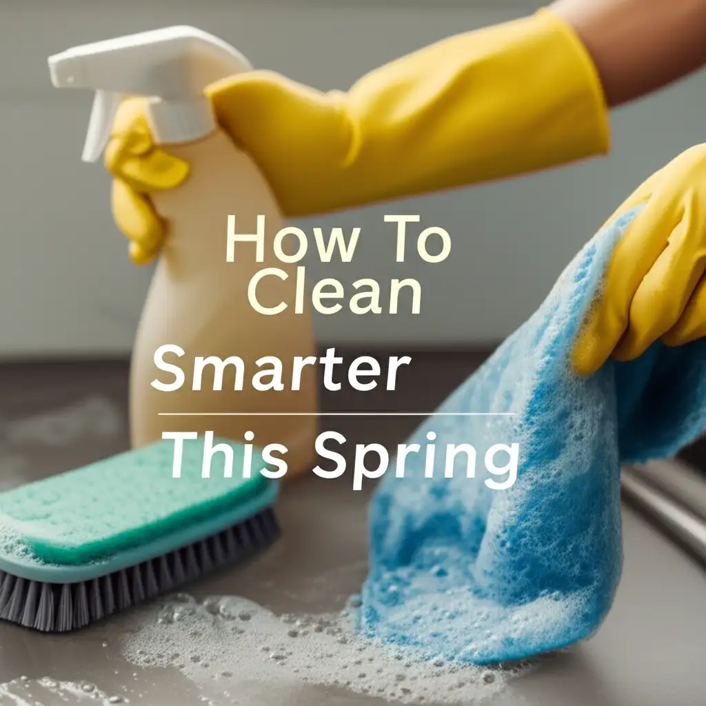 How To Clean Smarter This Spring