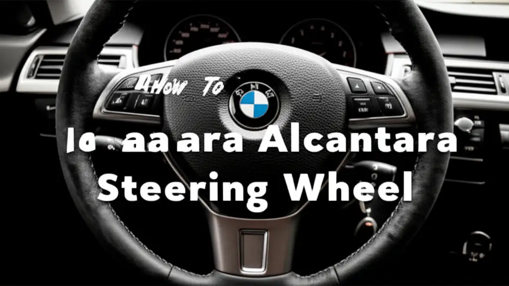 How To Clean Alcantara Steering Wheel