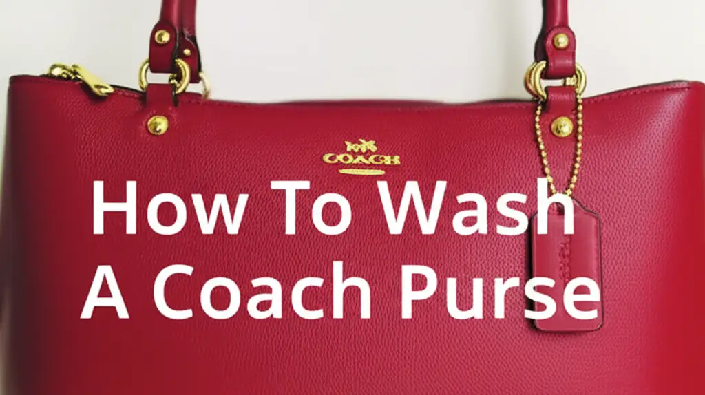 How To Wash A Coach Purse