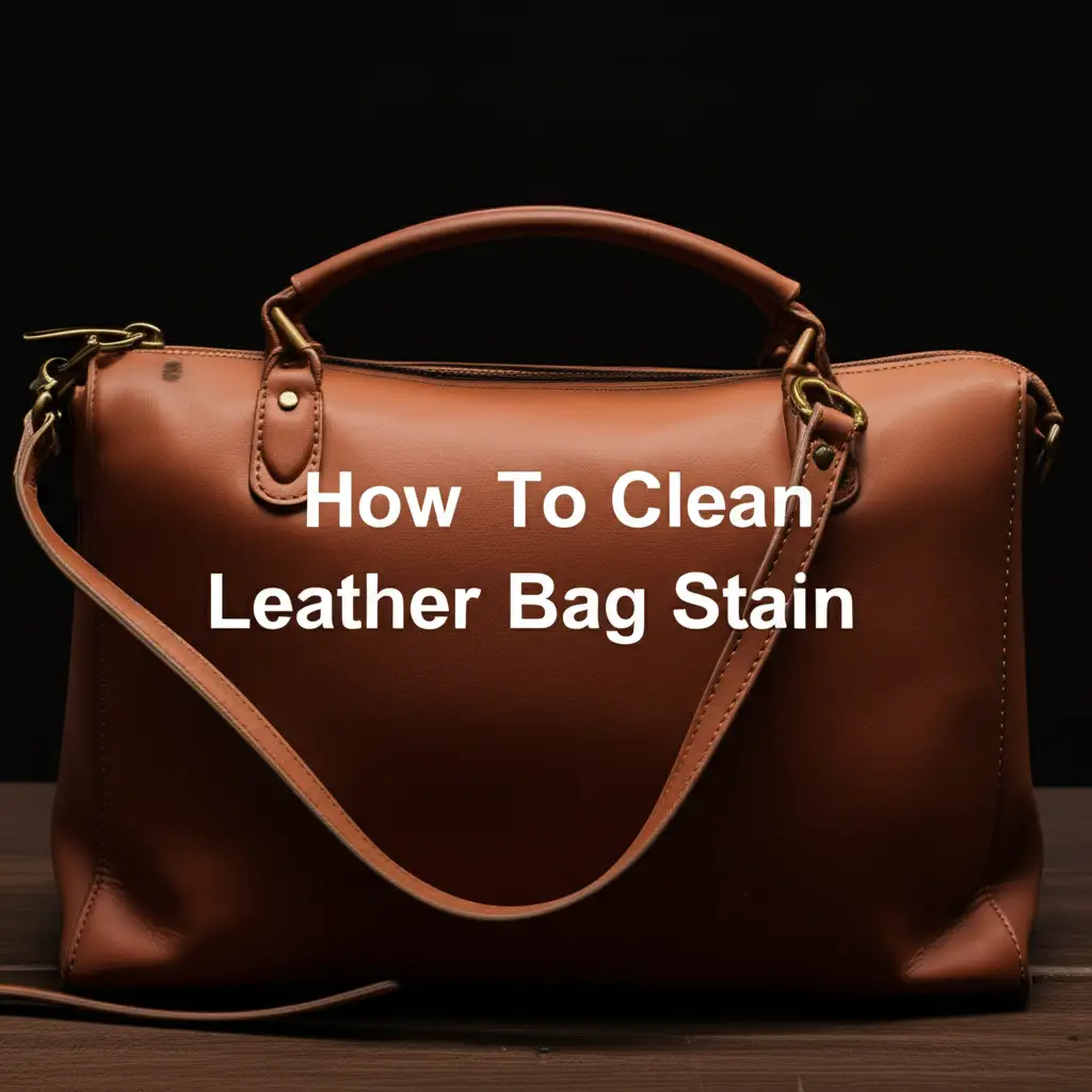 How To Clean Leather Bag Stain