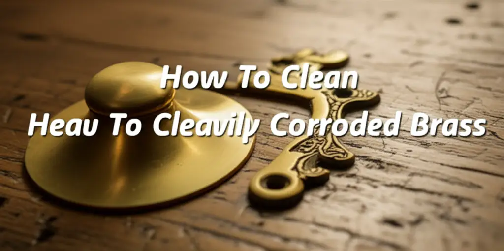 How To Clean Heavily Corroded Brass