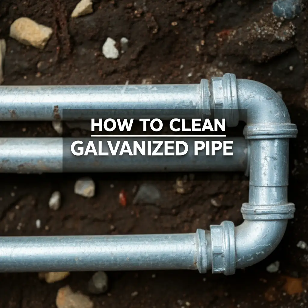 How To Clean Galvanized Pipe