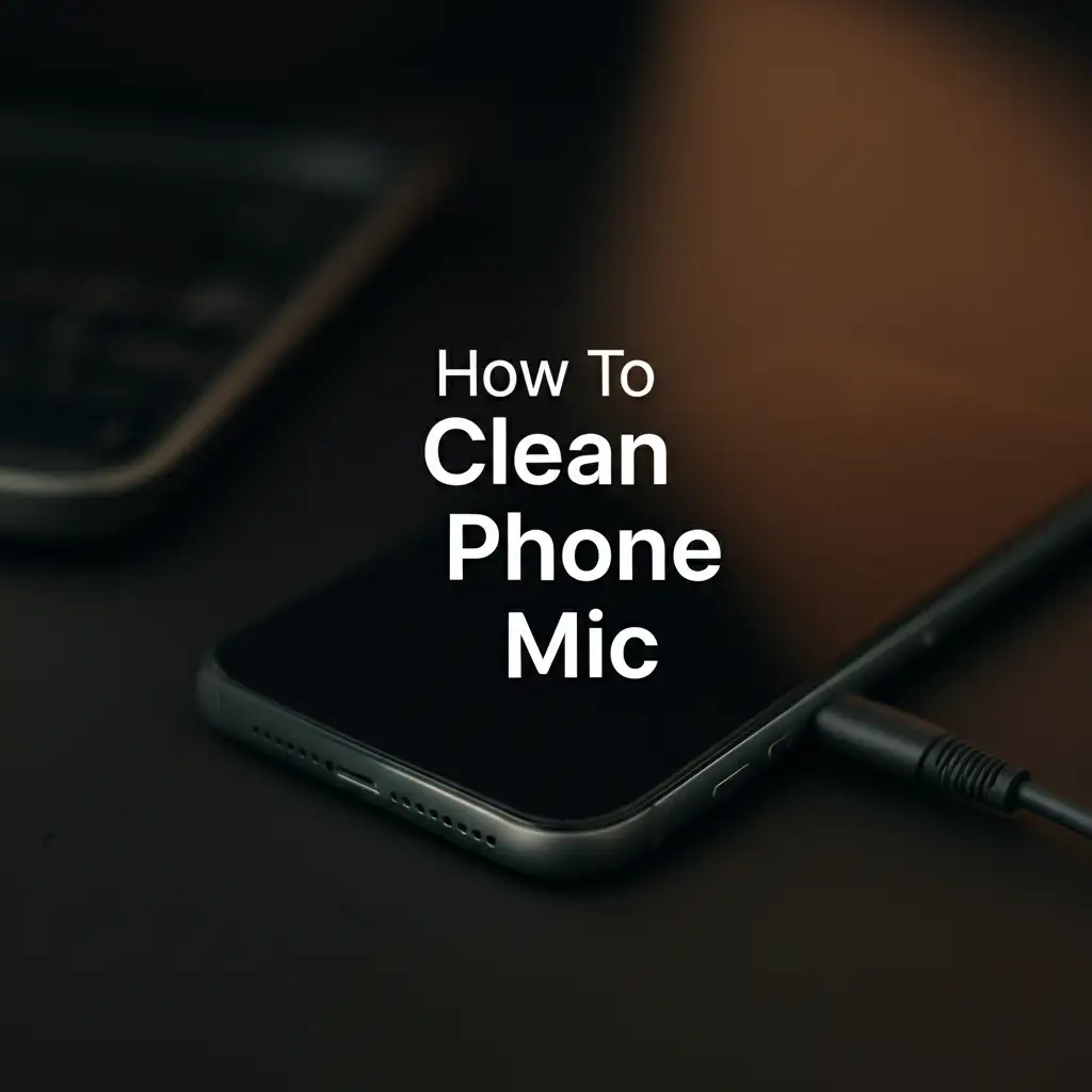 How To Clean Phone Mic