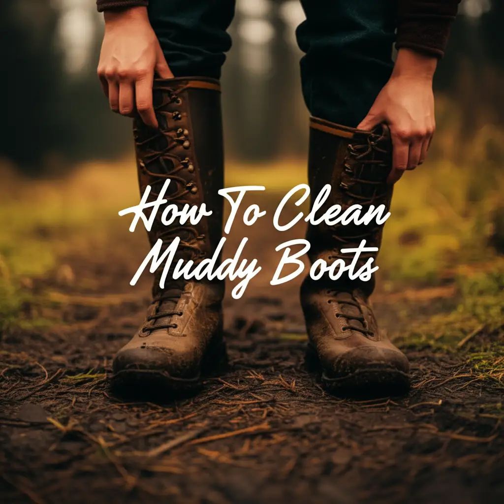 How To Clean Muddy Boots