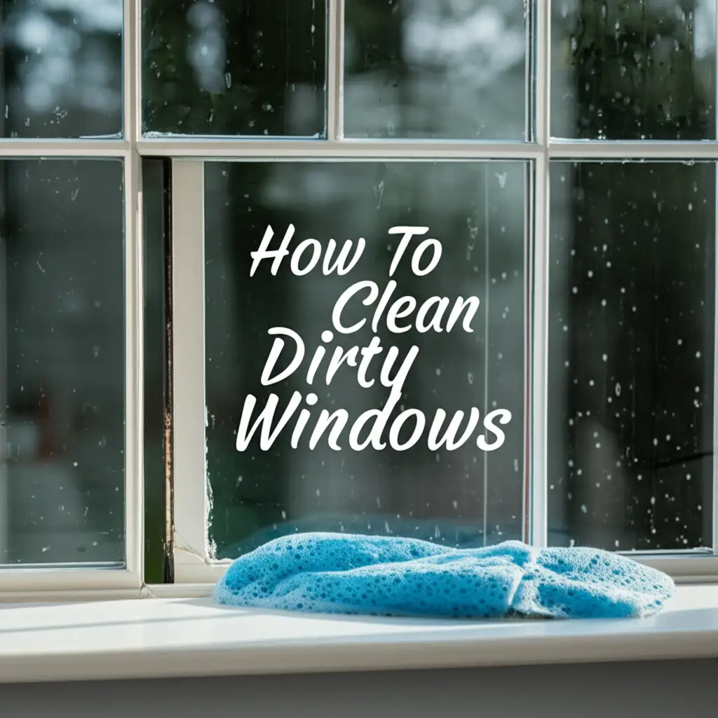 How To Clean Dirty Windows
