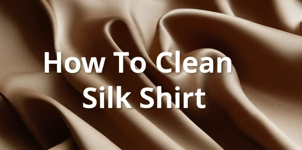 How To Clean Silk Shirt