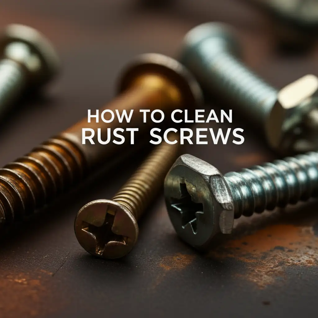 How To Clean Rust Screws