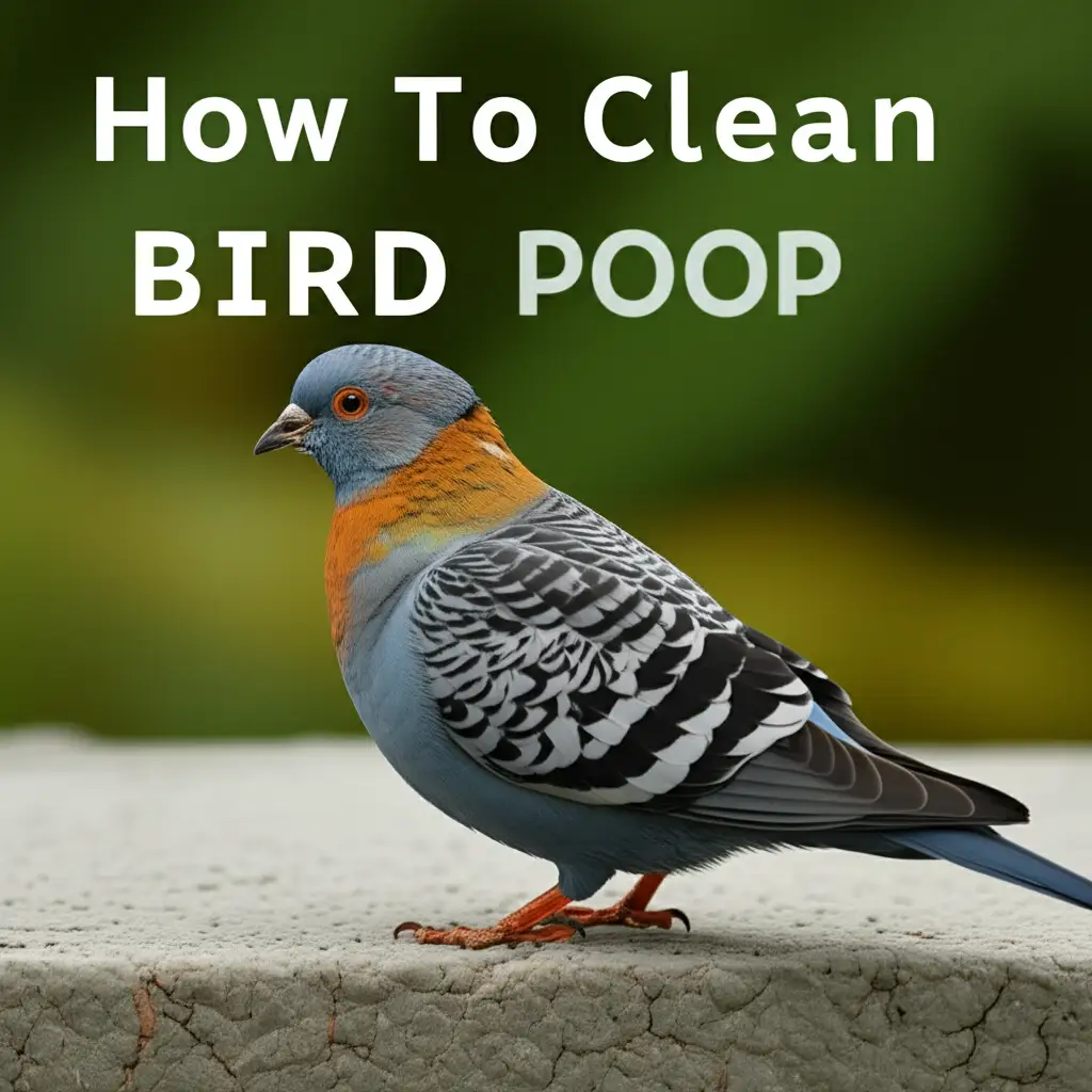 How To Clean Bird Poop