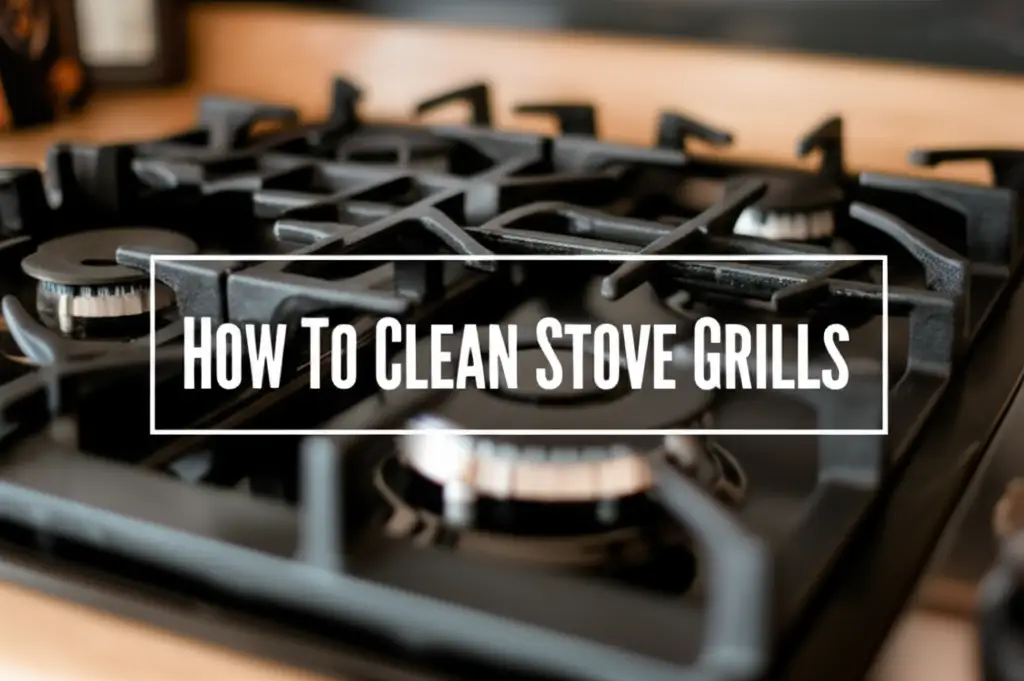 How To Clean Stove Grills
