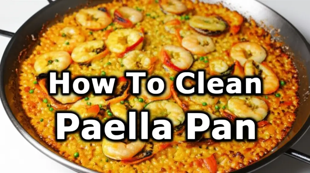 How To Clean Paella Pan