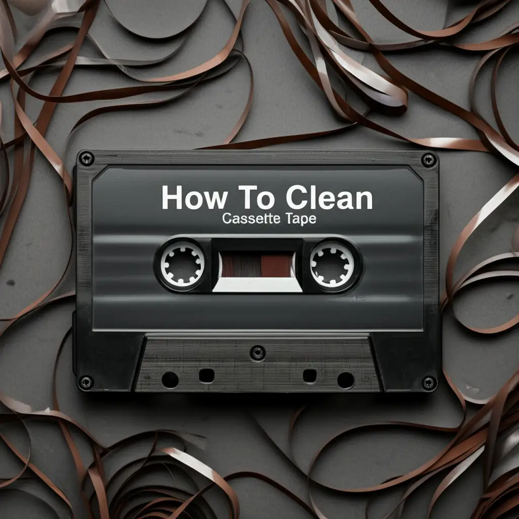 How To Clean Cassette Tape