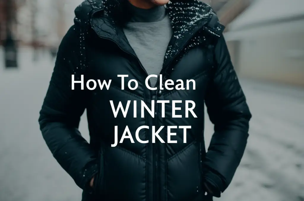 How To Clean Winter Jacket