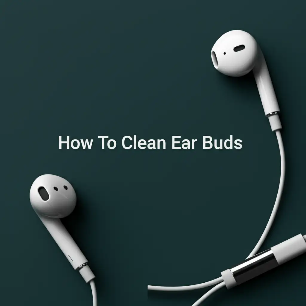 How To Clean Ear Buds
