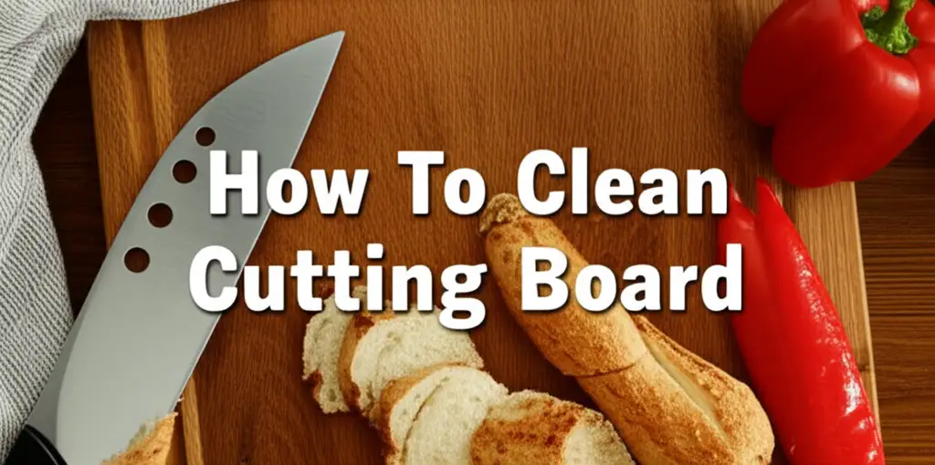 How To Clean Cutting Board