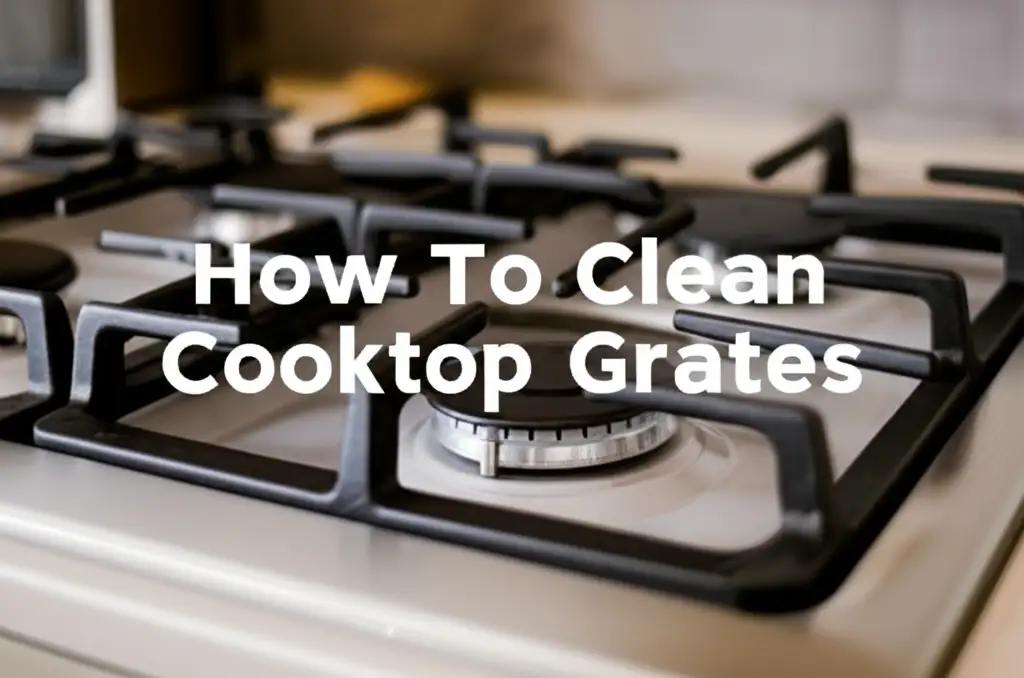 How To Clean Cooktop Grates