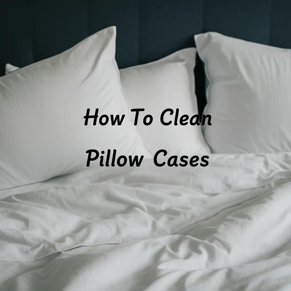 How To Clean Pillow Cases