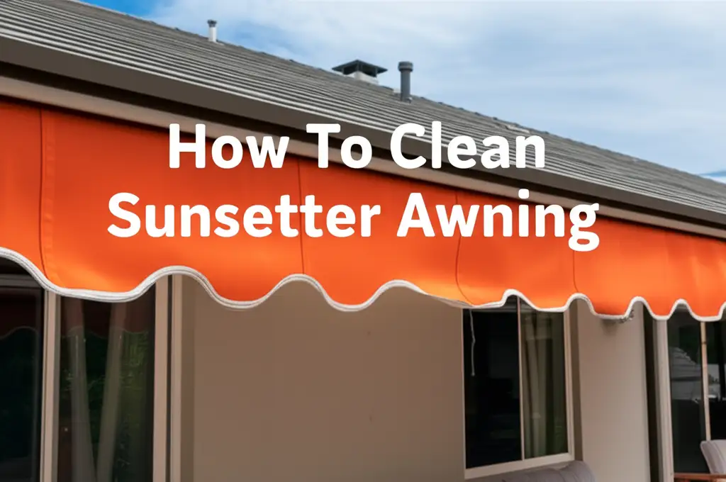 How To Clean Sunsetter Awning