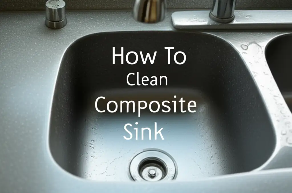 Learn how to effectively clean your composite sink, removing stains, hard water, and maintaining its beauty with simple, everyday methods.