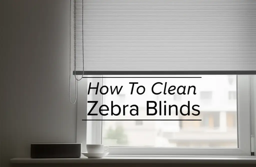 How To Clean Zebra Blinds