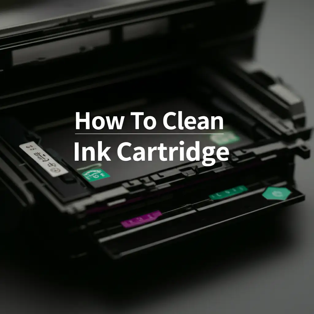 Restore print quality and extend cartridge life. Learn how to clean ink cartridge nozzles and resolve common printer issues.