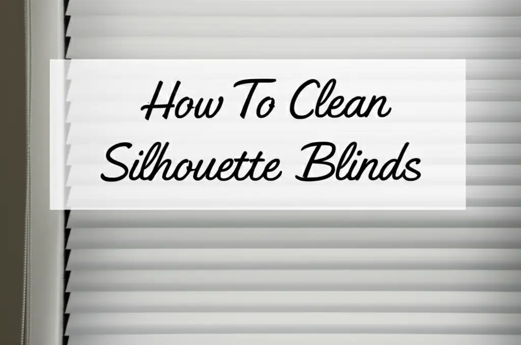 How To Clean Silhouette Blinds