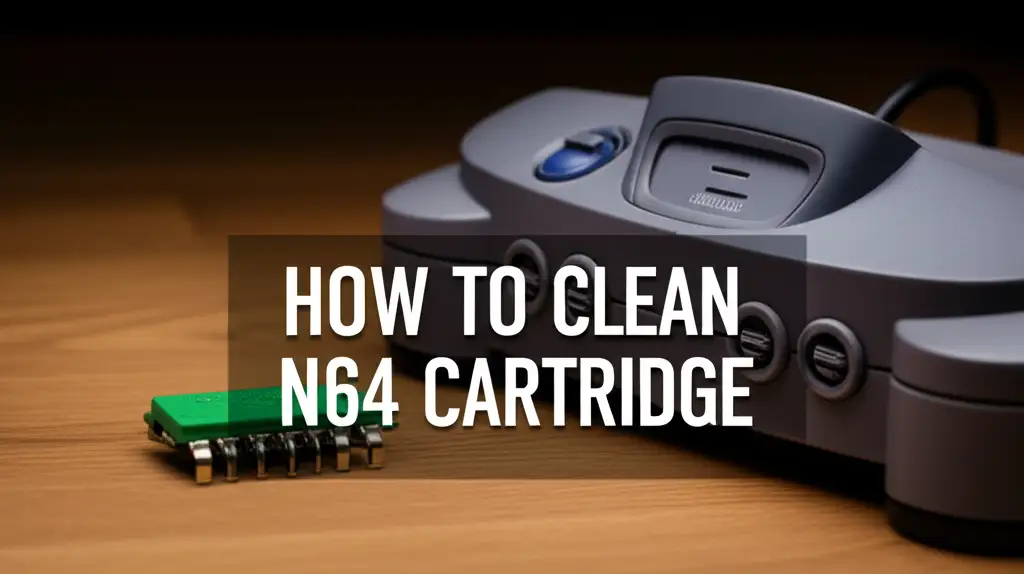 How To Clean N64 Cartridge