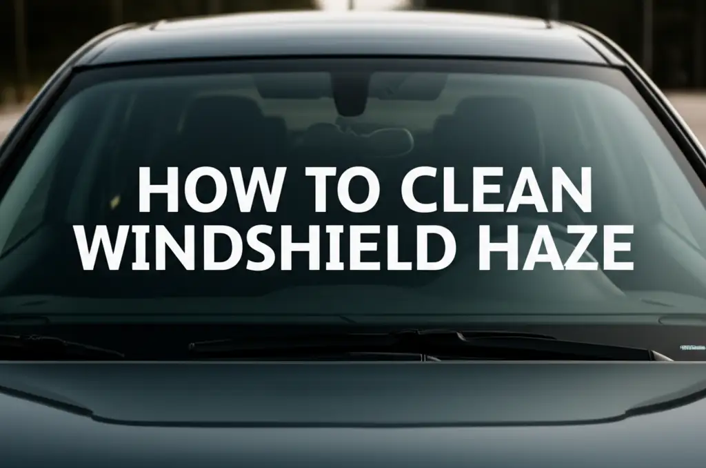How To Clean Windshield Haze