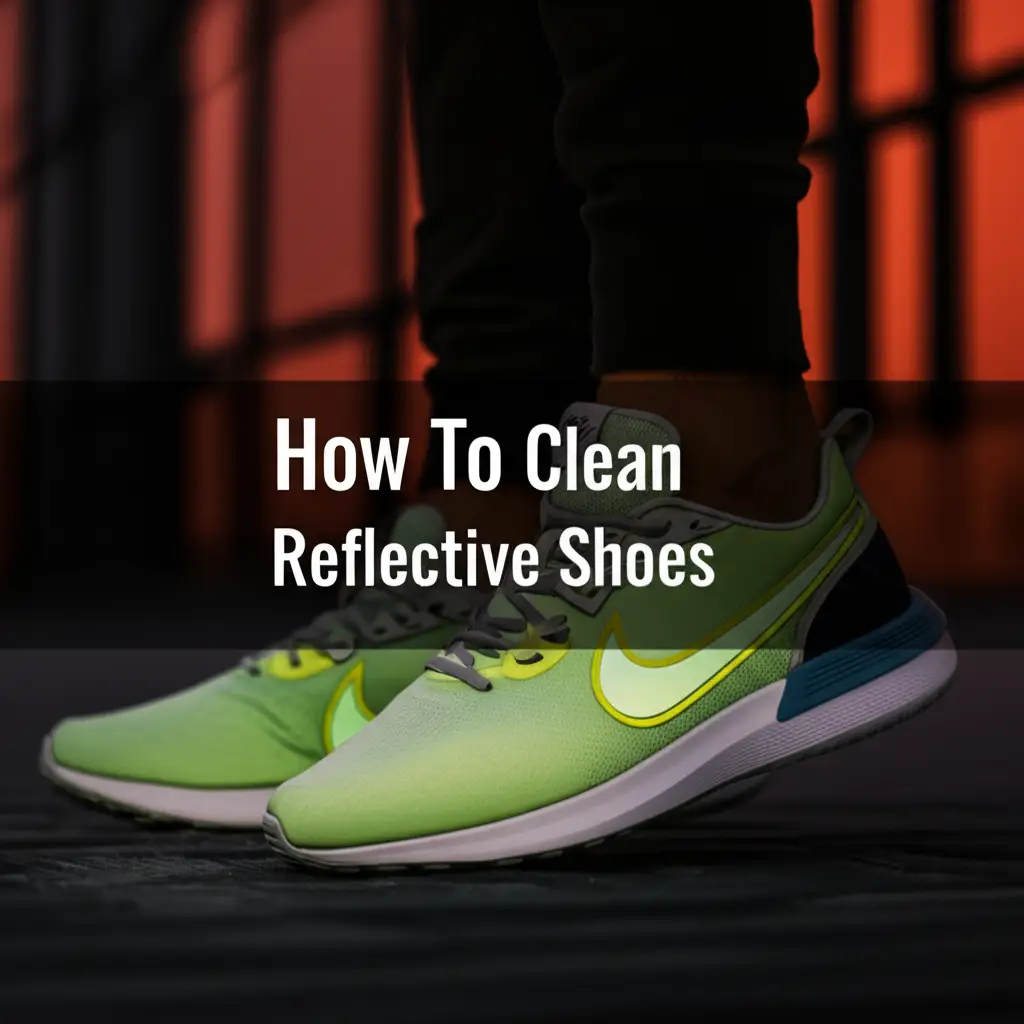 How To Clean Reflective Shoes
