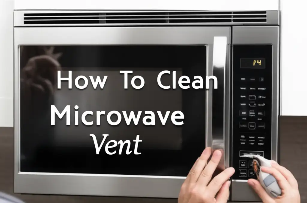 How To Clean Microwave Vent