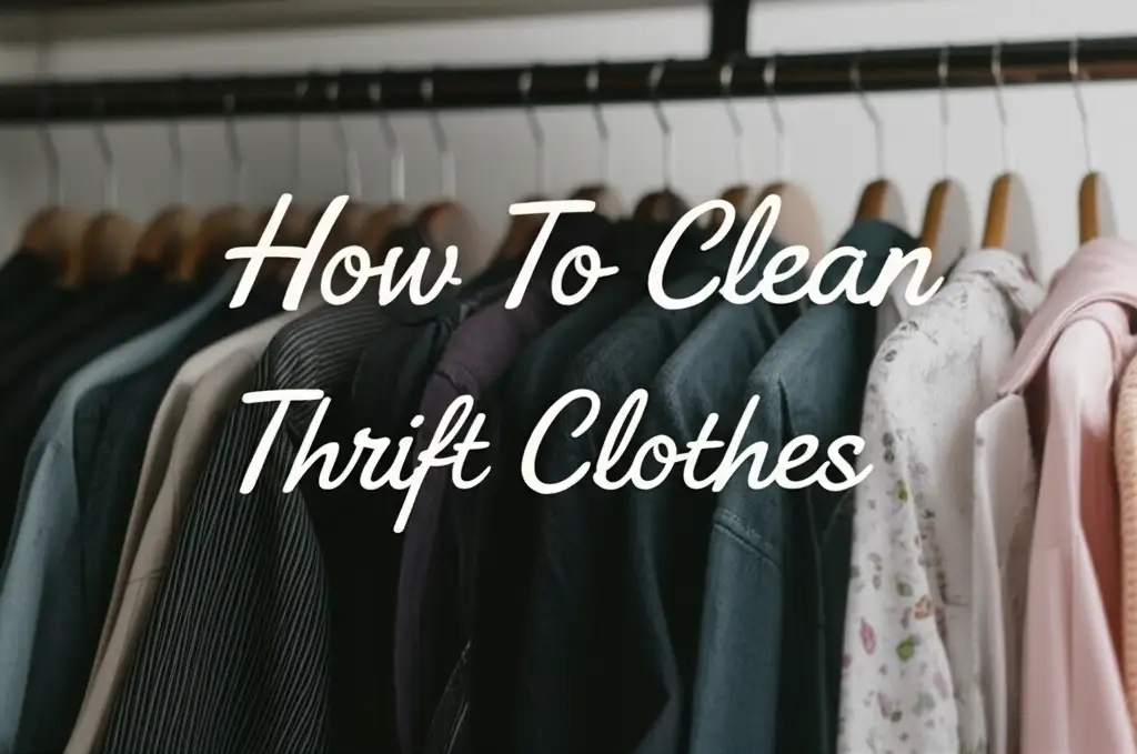 How To Clean Thrift Clothes