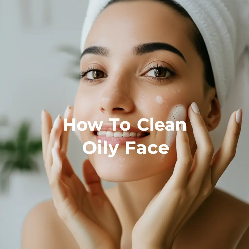 How To Clean Oily Face
