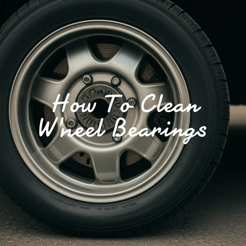 How To Clean Wheel Bearings