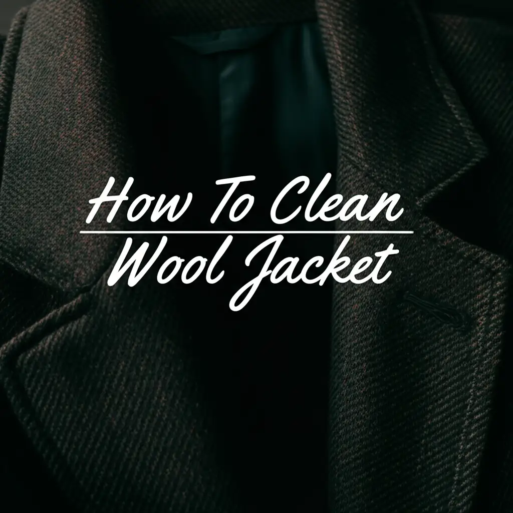 Learn how to clean your wool jacket effectively. Protect your wool, remove stains, and keep it looking new with simple, proven methods.