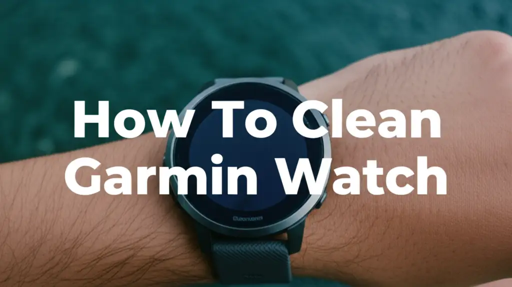 How To Clean Garmin Watch