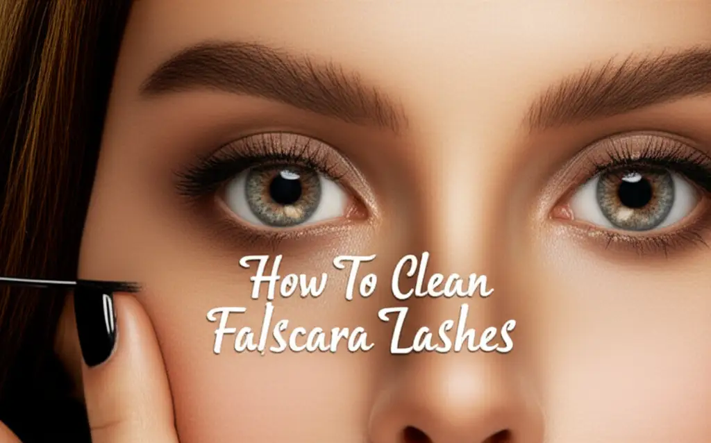 How To Clean Falscara Lashes