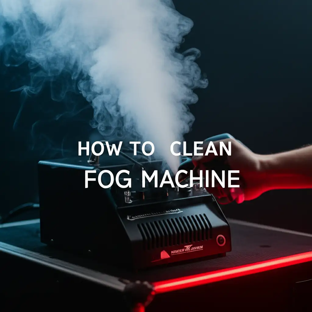 How To Clean Fog Machine