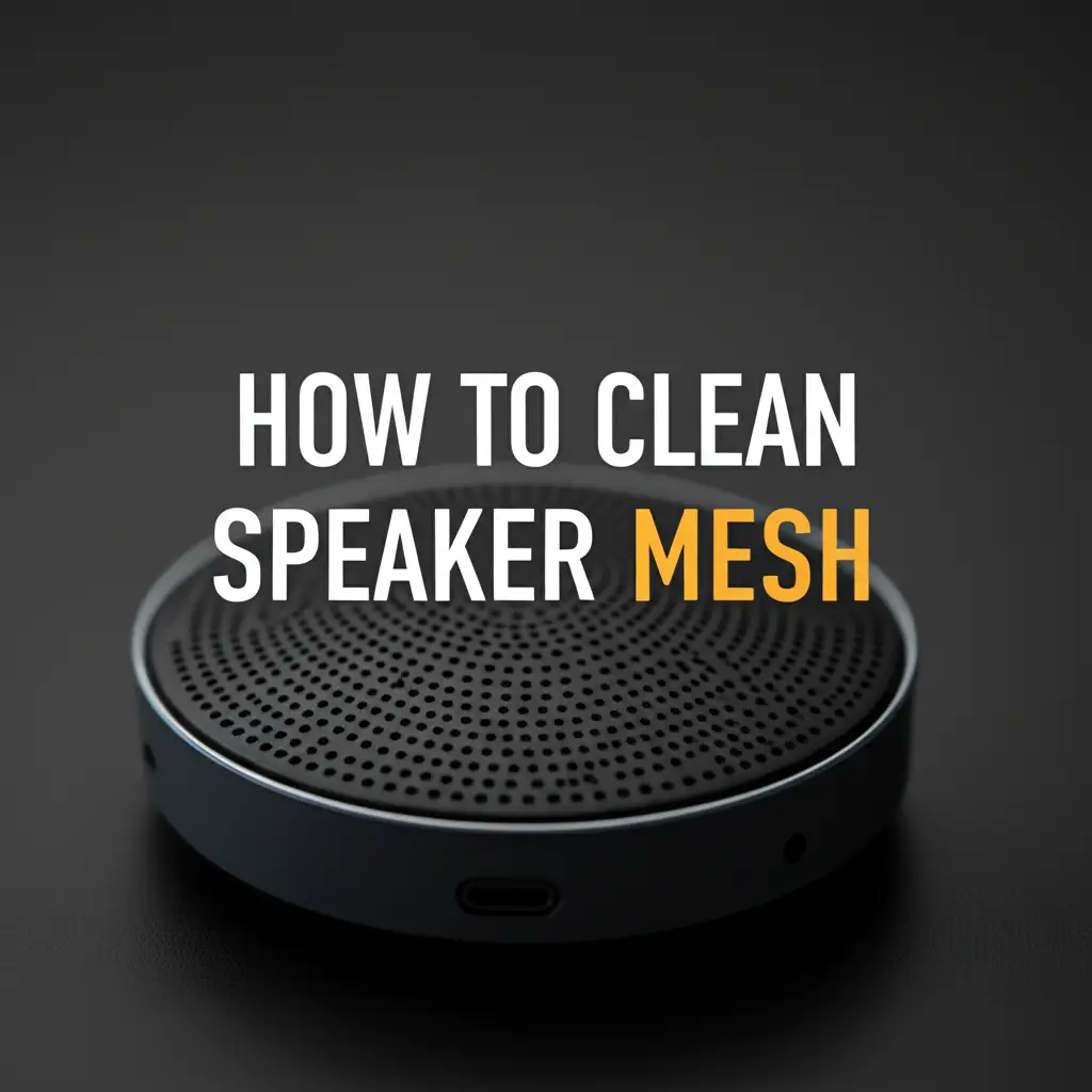 Learn how to effectively clean speaker mesh for clearer sound and extended device life. This guide covers safe methods and tools to restore your audio experience.