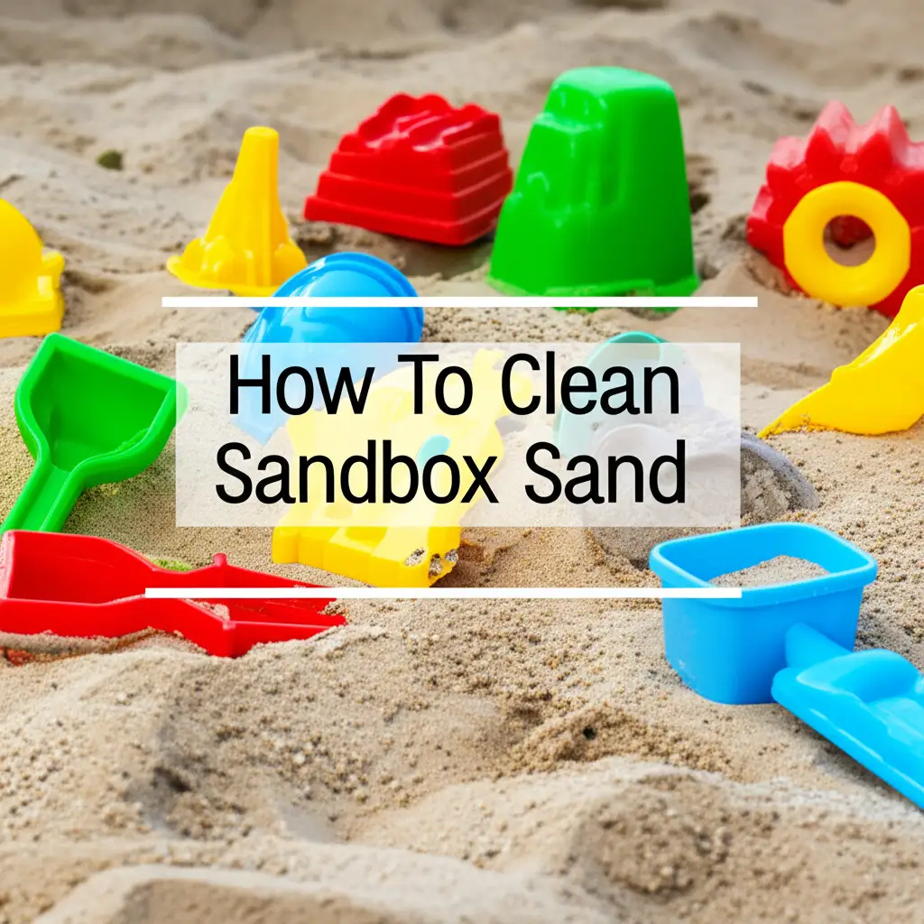 Learn how to clean sandbox sand thoroughly for safe playtime. Discover easy steps to remove debris, sanitize effectively, and maintain a clean sandbox environment.