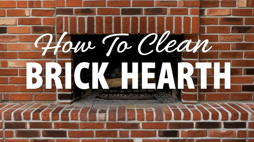 How To Clean Brick Hearth