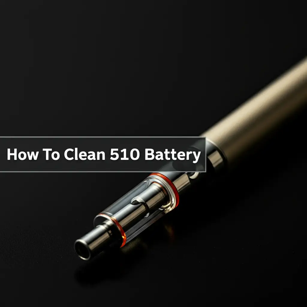 Learn how to clean your 510 battery thoroughly. Keep your device working well with simple steps and essential cleaning tips for optimal performance.