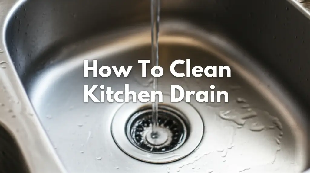 How To Clean Kitchen Drain