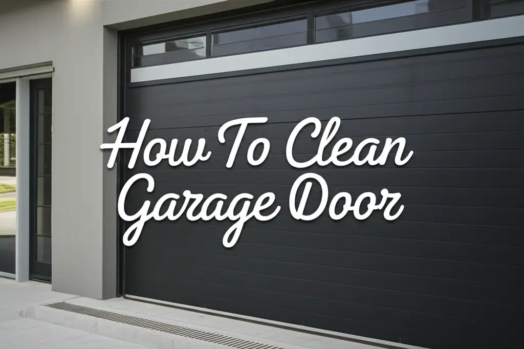 How To Clean Garage Door