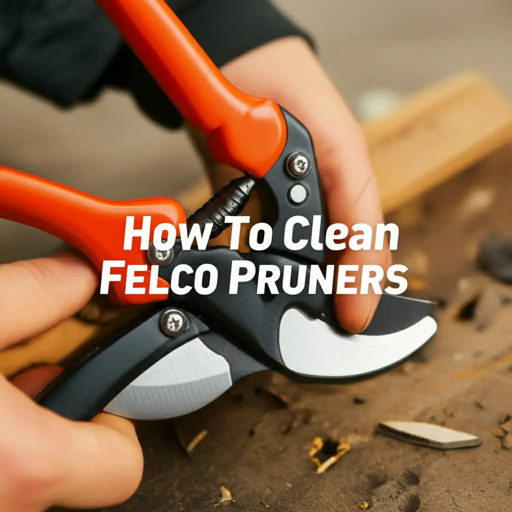 How To Clean Felco Pruners