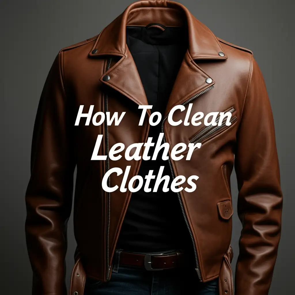 How To Clean Leather Clothes