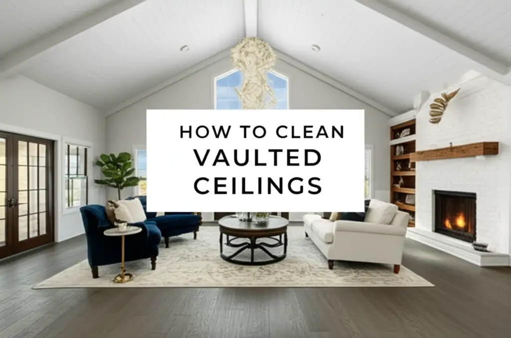 How To Clean Vaulted Ceilings