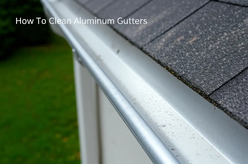 How To Clean Aluminum Gutters